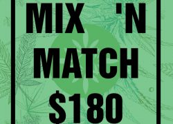 Mix and Match AAA OZ  $180 **Pick Any 3 oz**