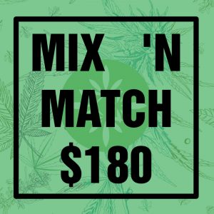 Mix and Match AAA OZ  $180 **Pick Any 3 oz**
