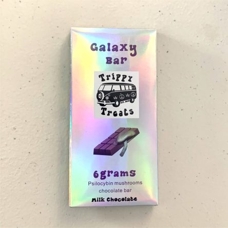 Galaxy Bar Trippy Treats 6g Mushroom Chocolate Bar