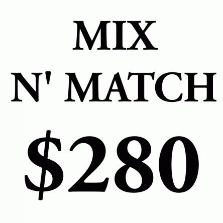 Mix and Match EXOTIC OZ $280 **4 different Quarters Only**