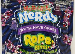 Nerd Rope Bites – 600MG THC Grape