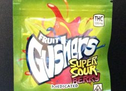 Fruit Gushers Super Sour Berry 500MG THC