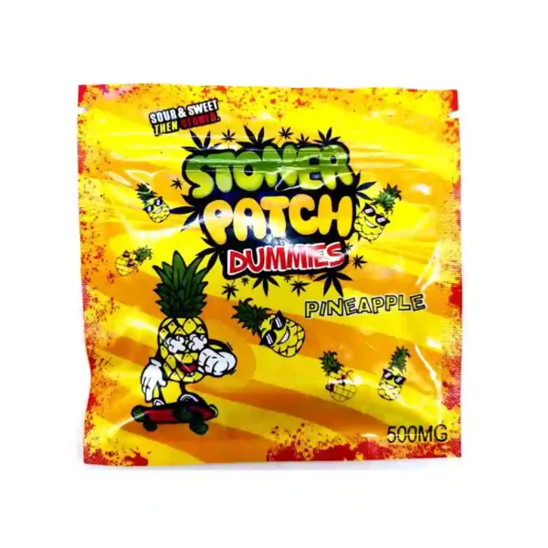 Stoner Patch Dummies Pineapple – Cannabis Infused Gummies (500mg THC)