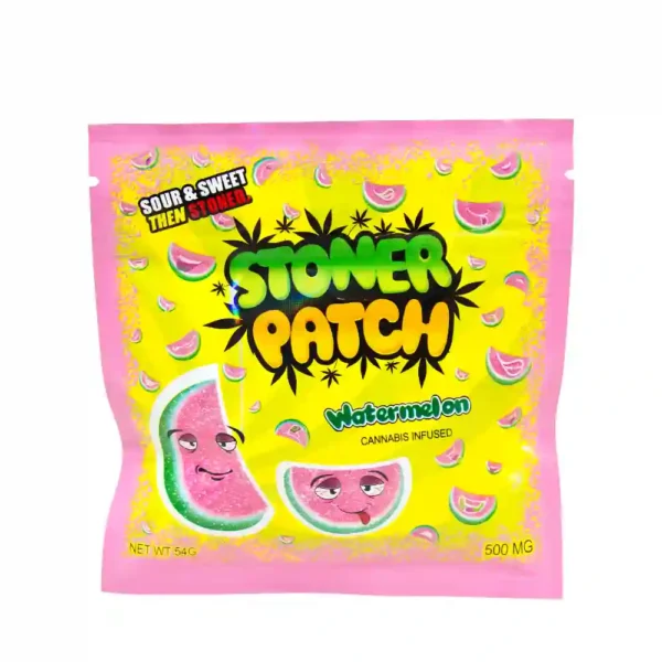 Stoner Patch Dummies Watermelon – Cannabis Infused Gummies (500mg THC)
