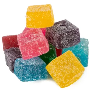 Fruit Salad – High THC Gummies 5pieces x 100mg (500mg THC)